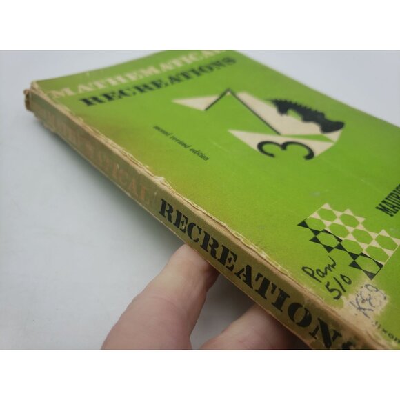 Mathematical Recreations By Maurice Kraitchik Revised Edition Paperback 1953 - Picture 2 of 12